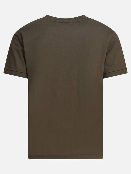Crewneck t-shirts Logo  Green - Stone Island Men | PLP | VIETTI Online Store | 2
