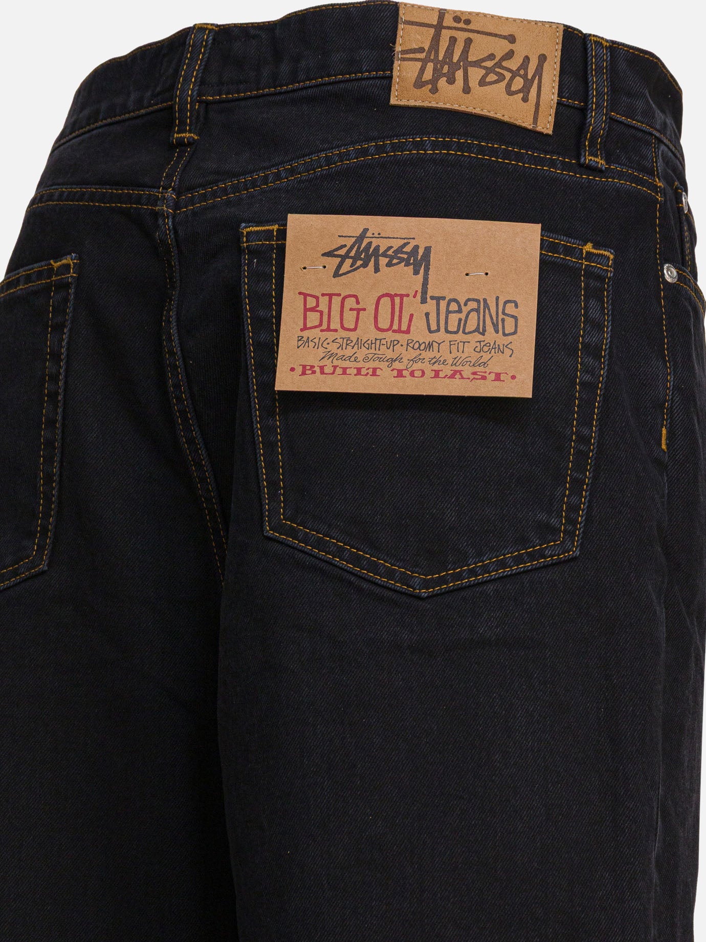 Stüssy &quot;Big Ol&#39; Jean&quot; Jeans 24924235_30 Black thumbnail_4