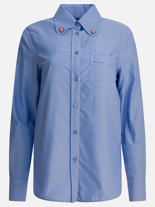 Casual shirts Solid colour  Light blue - Valentino Women | PLP | VIETTI Online Store 
