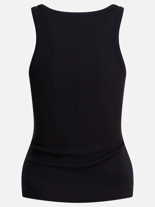 Tank tops Solid colour  Black - Alaïa Women | PDP | VIETTI Online Store | 2
