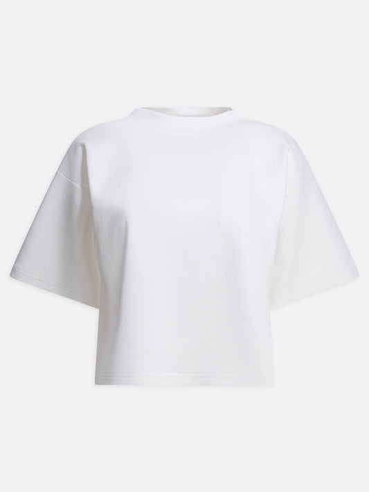 Crewneck t-shirts Solid colour  White - Alaïa Women | PLP | VIETTI Online Store 

