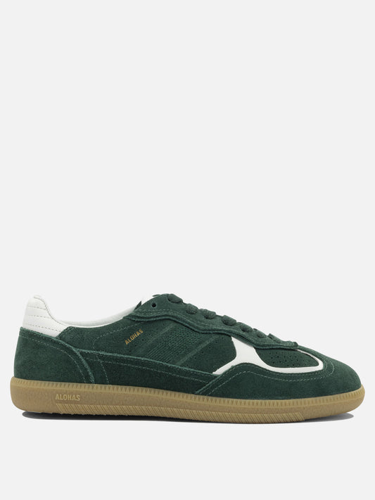 Low top sneakers 100% cow suede - 100% rubber  Green - Alohas Women | VIETTI Online Store 
