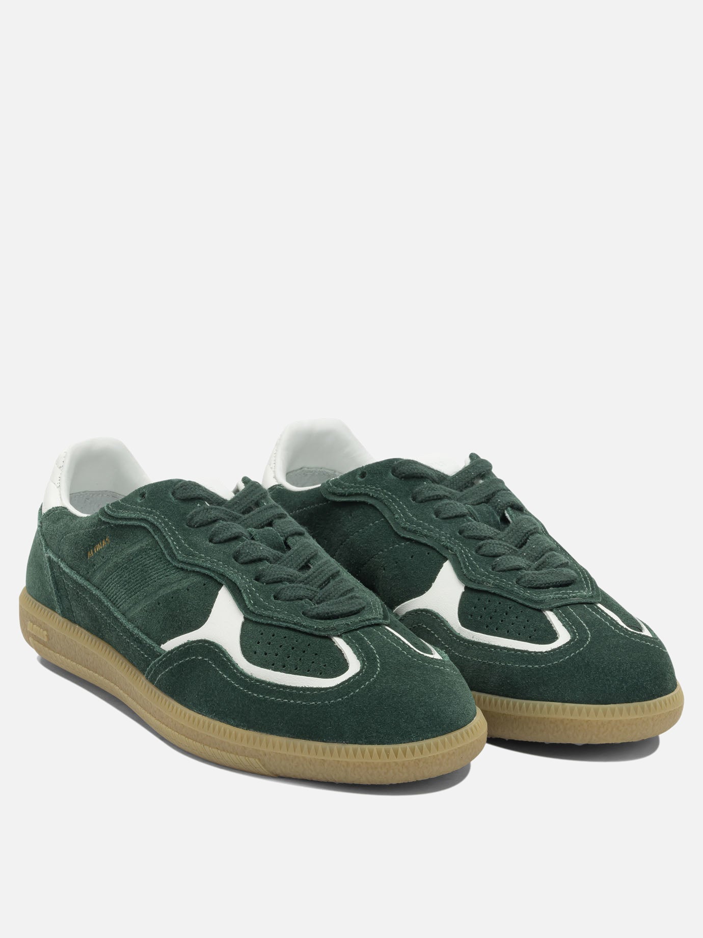 Low top sneakers 100% cow suede - 100% rubber  Green - Alohas Women | PDP | VIETTI Online Store | Zoom-Modal_2
