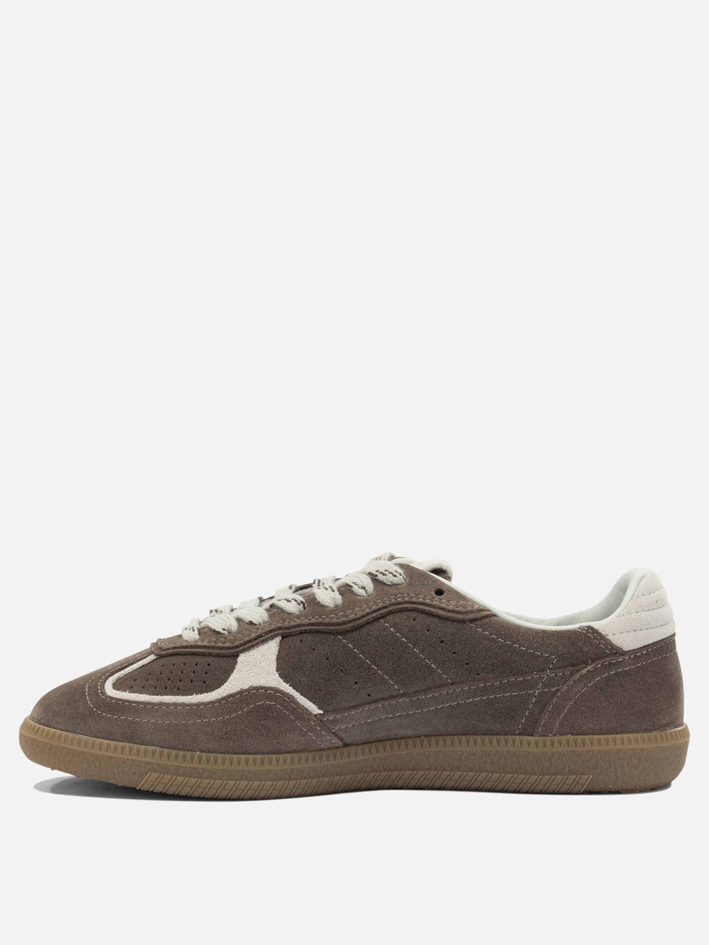 Low top sneakers 100% cow suede - 100% rubber  Brown - Alohas Women | PDP | VIETTI Online Store | thumbnail_3