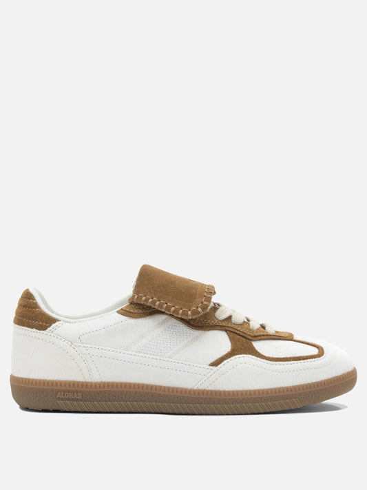Low top sneakers 100% leather - 100% rubber  Beige - Alohas Women | VIETTI Online Store 
