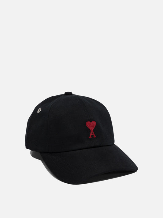 Baseball caps 100% cotton 100% polyethylene 100% cotton  Black - Ami Paris Women | PDP | VIETTI Online Store | 2
