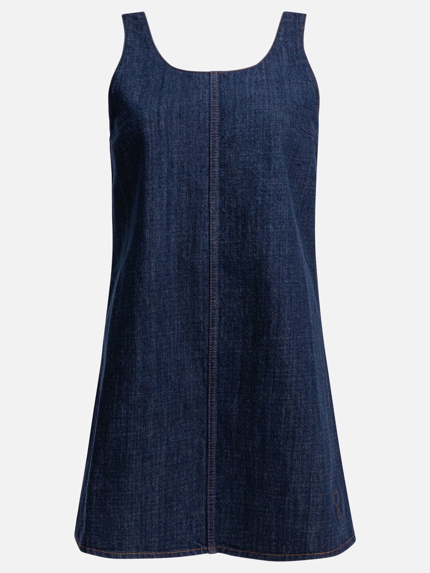 Mini dresses Solid colour  Blue - Ami Paris Women | PDP | VIETTI Online Store | Zoom-Modal
