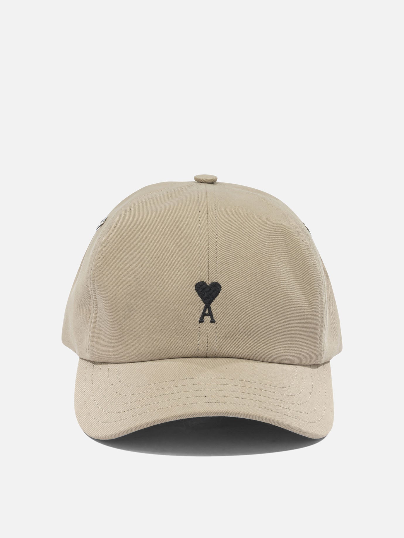 Baseball caps 100% cotton  Beige - Ami Paris Women | PDP | VIETTI Online Store | Zoom-Modal
