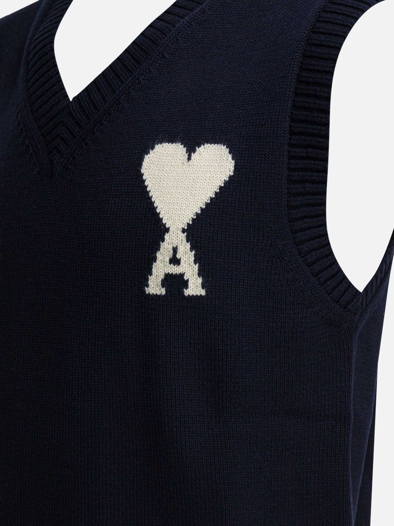 Vests Logo  Blue - Ami Paris Men | PDP | VIETTI Online Store | Zoom-Modal_4
