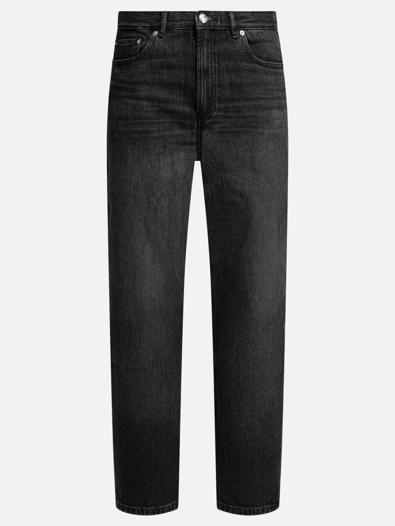 Straight-leg jeans Solid colour  Black - A.P.C. Men | PDP | VIETTI Online Store | thumbnail