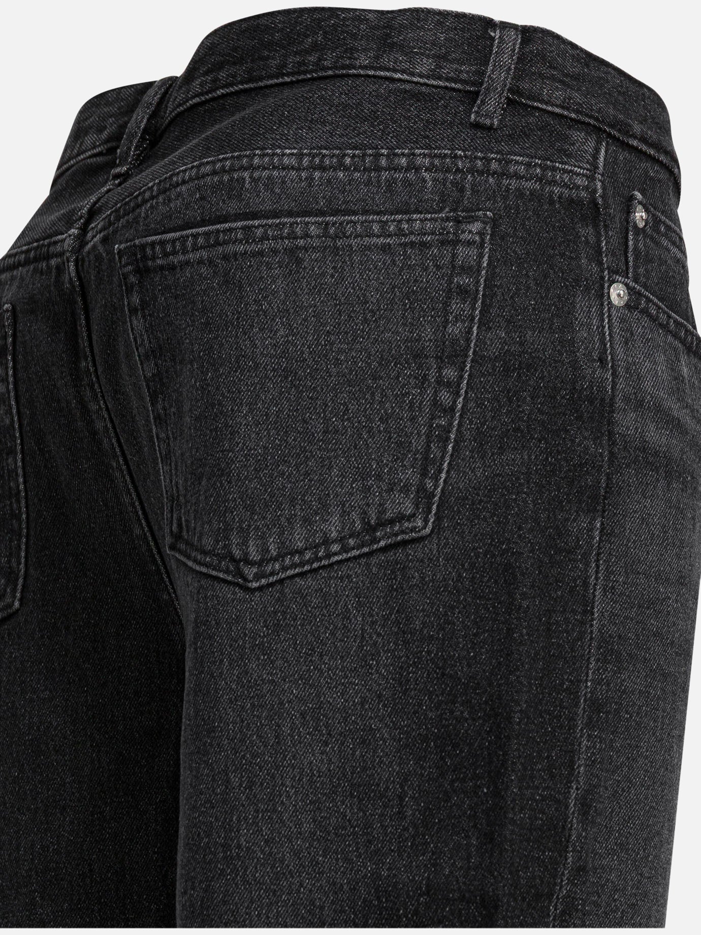 Straight-leg jeans Solid colour  Black - A.P.C. Men | PDP | VIETTI Online Store | thumbnail_4