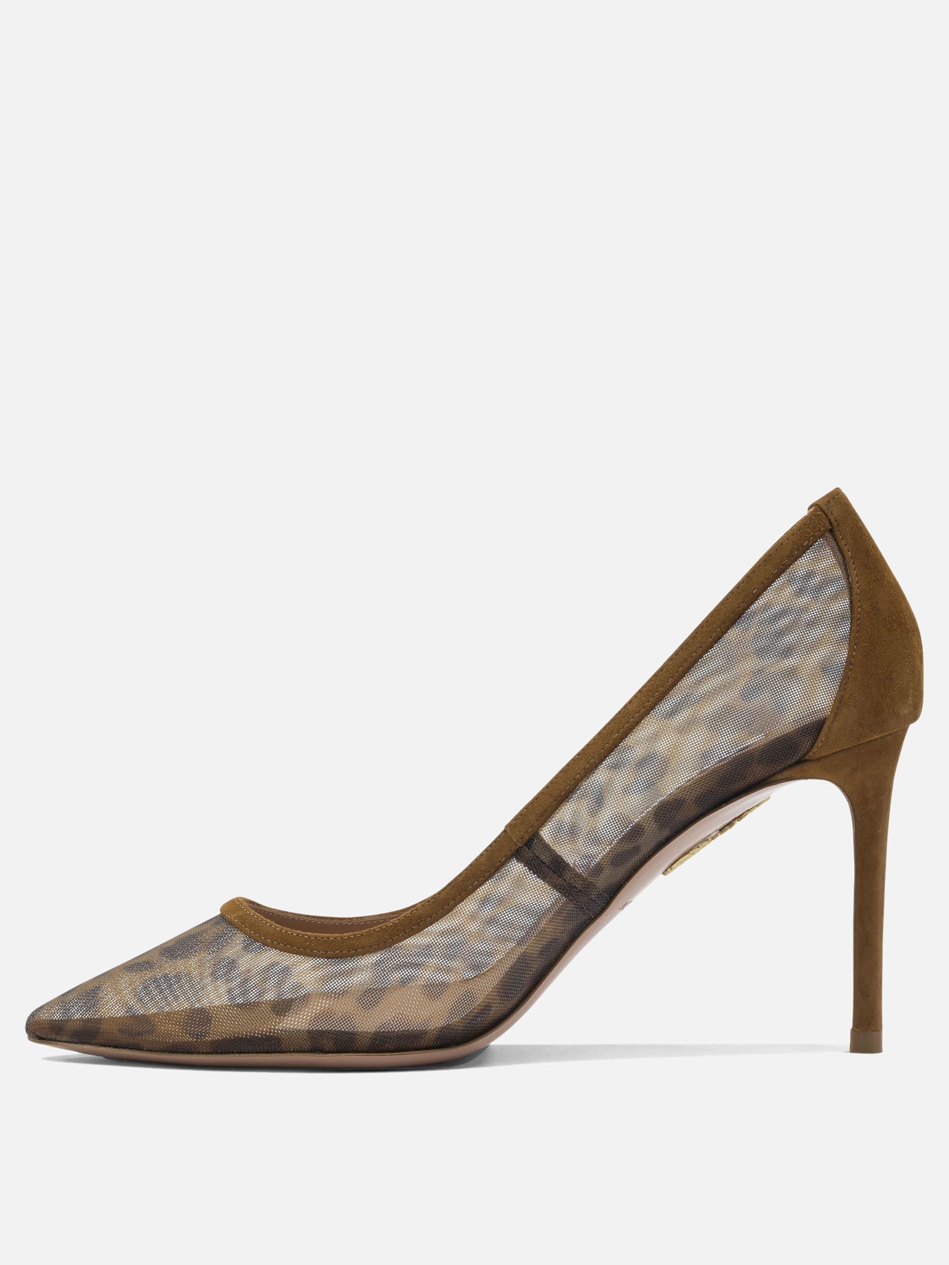 Pumps 100% fabric - 100% leather  Brown - Aquazzura Women | PDP | VIETTI Online Store | Zoom-Modal_3
