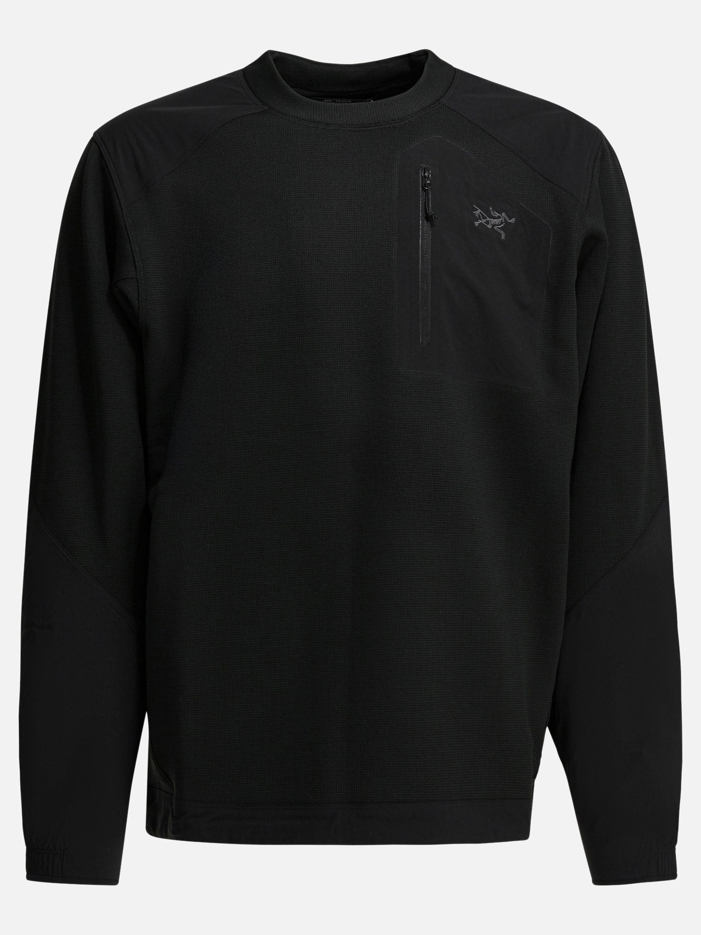 Crewneck sweaters Solid colour  Black - Arc'teryx Men | PDP | VIETTI Online Store | thumbnail