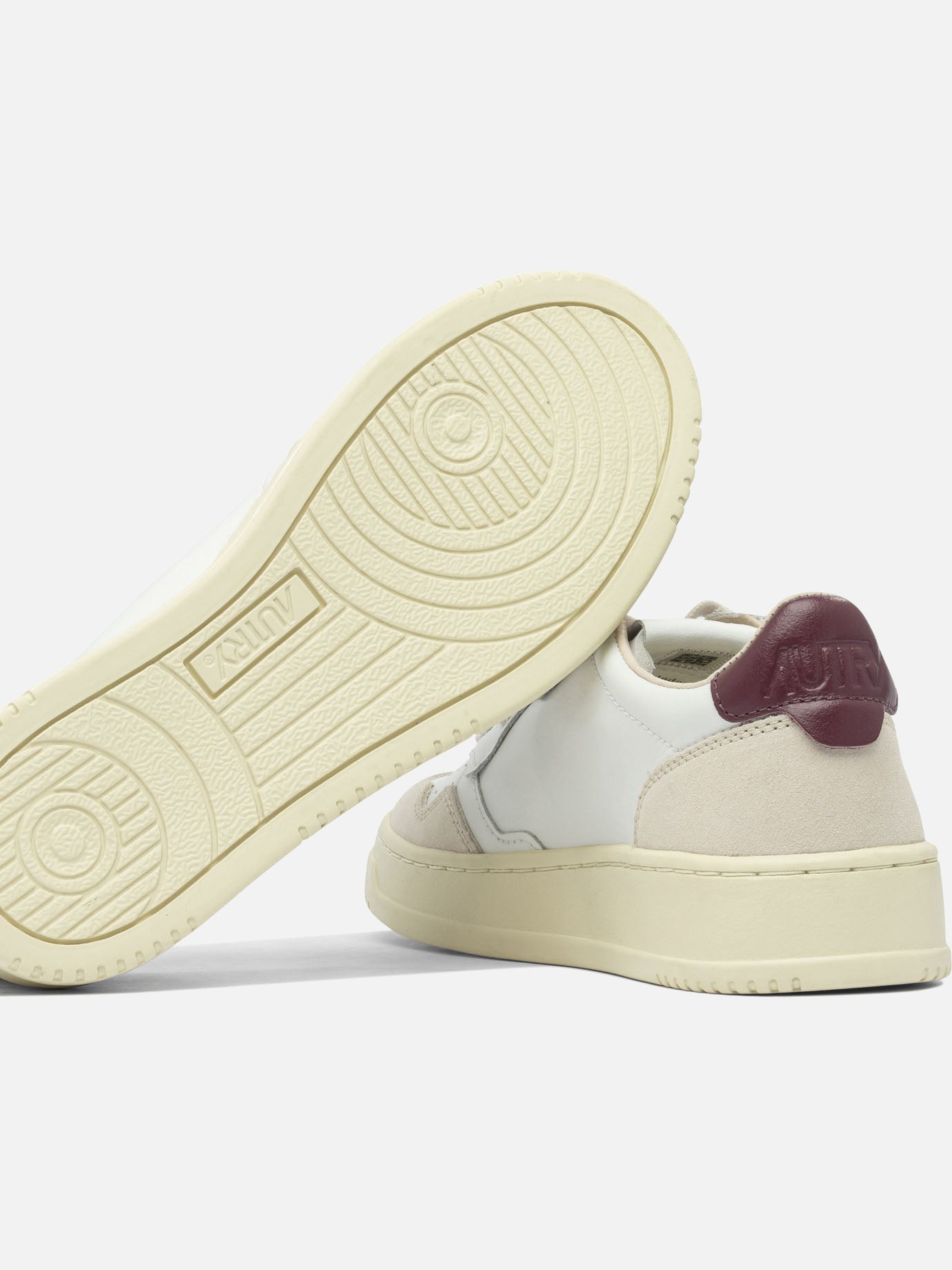 Low top sneakers 90% cow leather 10% nylon - 100% rubber  White - Autry Women | PDP | VIETTI Online Store | thumbnail_5