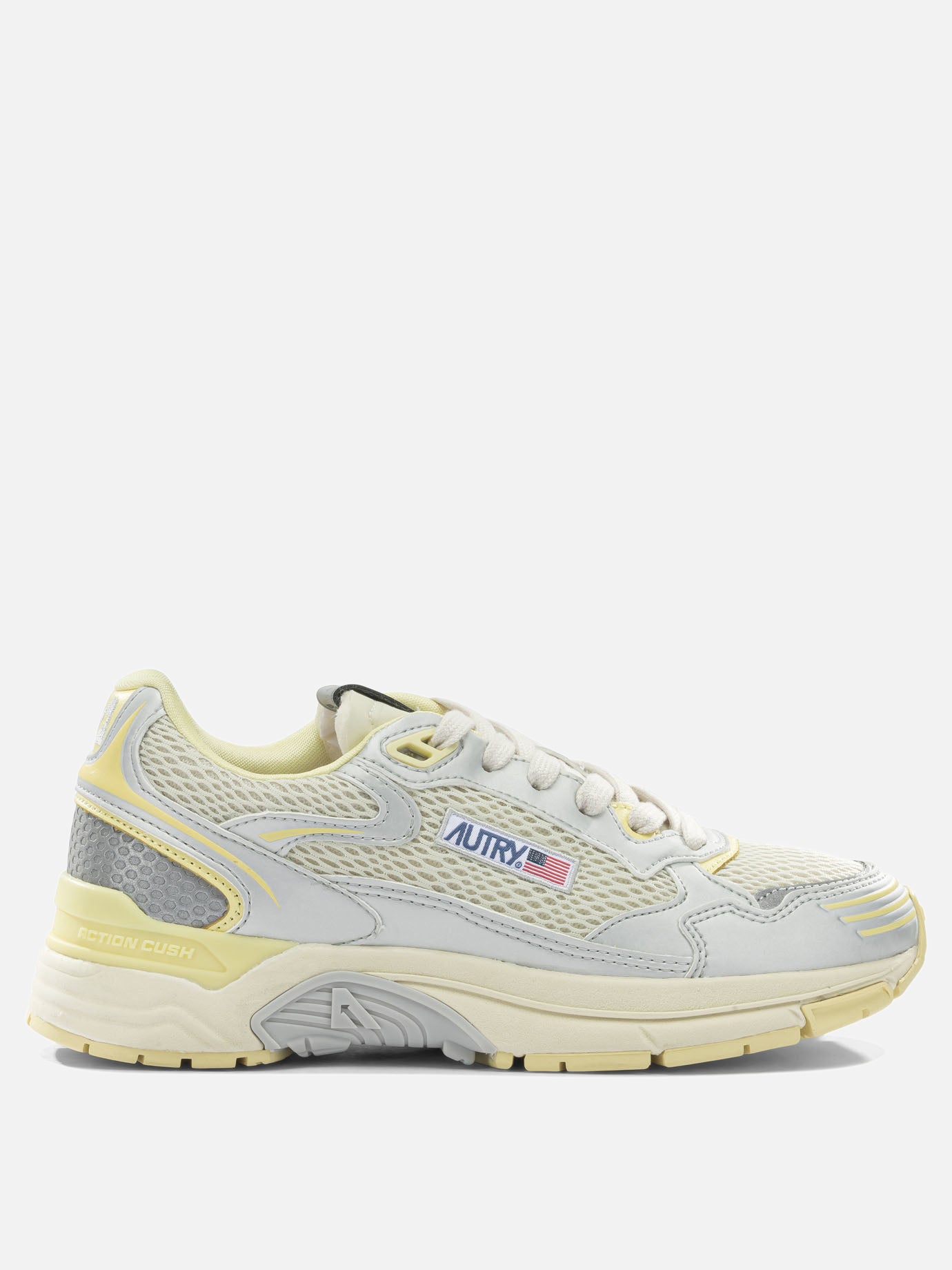 Low top sneakers 50% leather 50% mesh - 100% rubber  Grey - Autry Women | PDP | VIETTI Online Store | thumbnail