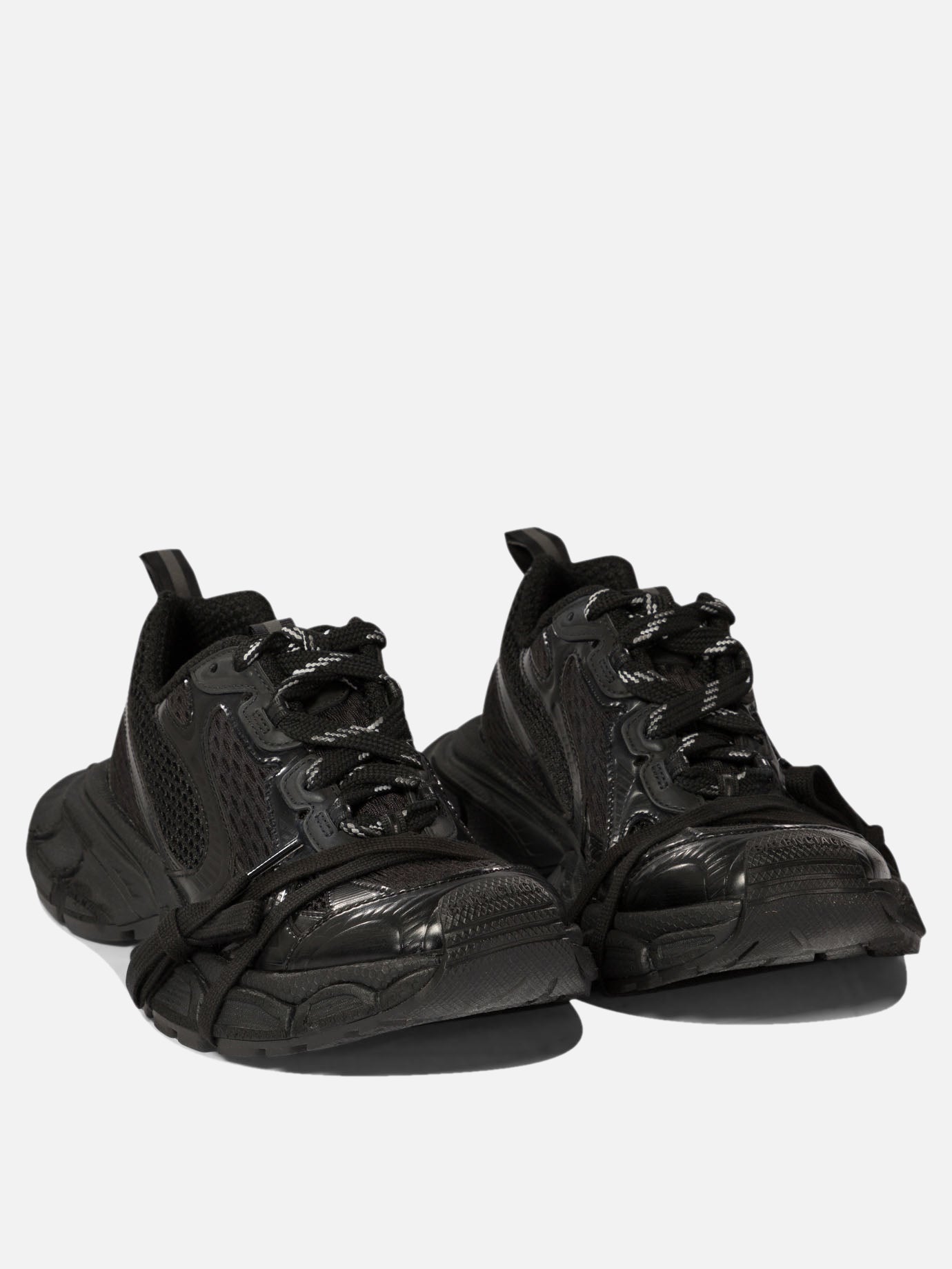 Low top sneakers 100% polyester - 100% rubber  Black - Balenciaga Women | PDP | VIETTI Online Store | thumbnail_2
