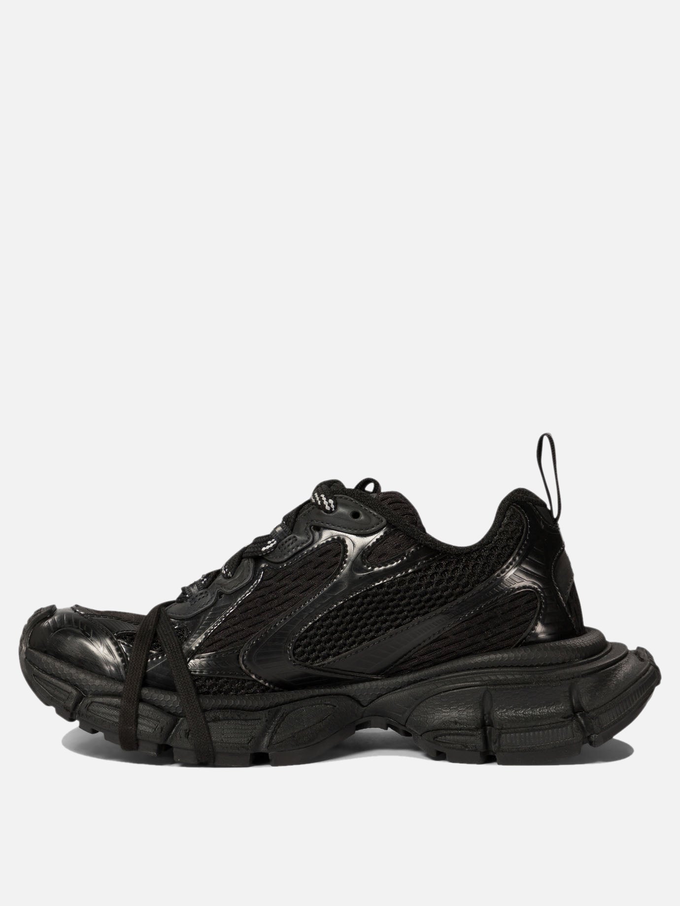 Low top sneakers 100% polyester - 100% rubber  Black - Balenciaga Women | PDP | VIETTI Online Store | Zoom-Modal_3
