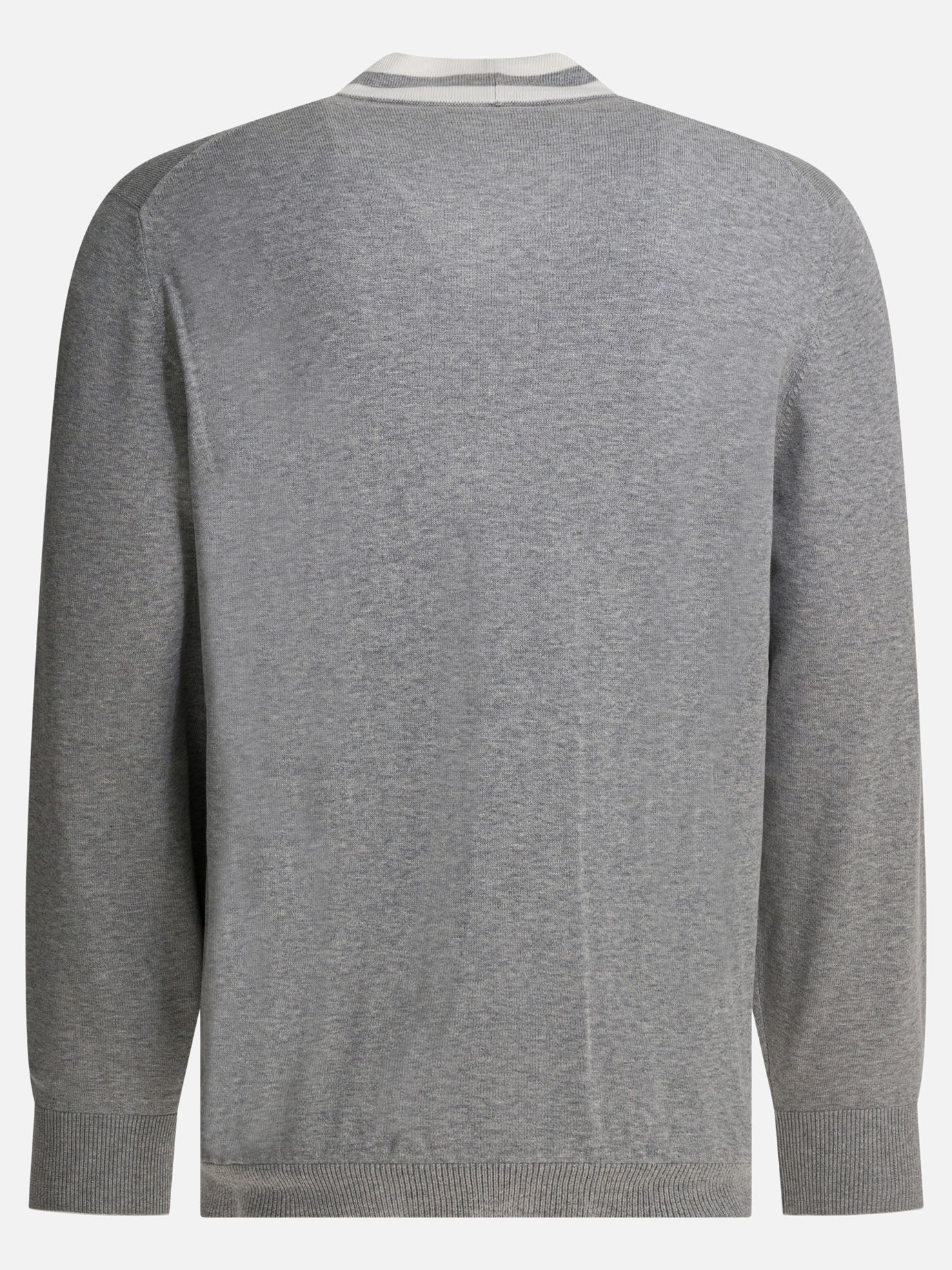 Cardigans Logo  Grey - Brunello Cucinelli Men | PDP | VIETTI Online Store | thumbnail_2