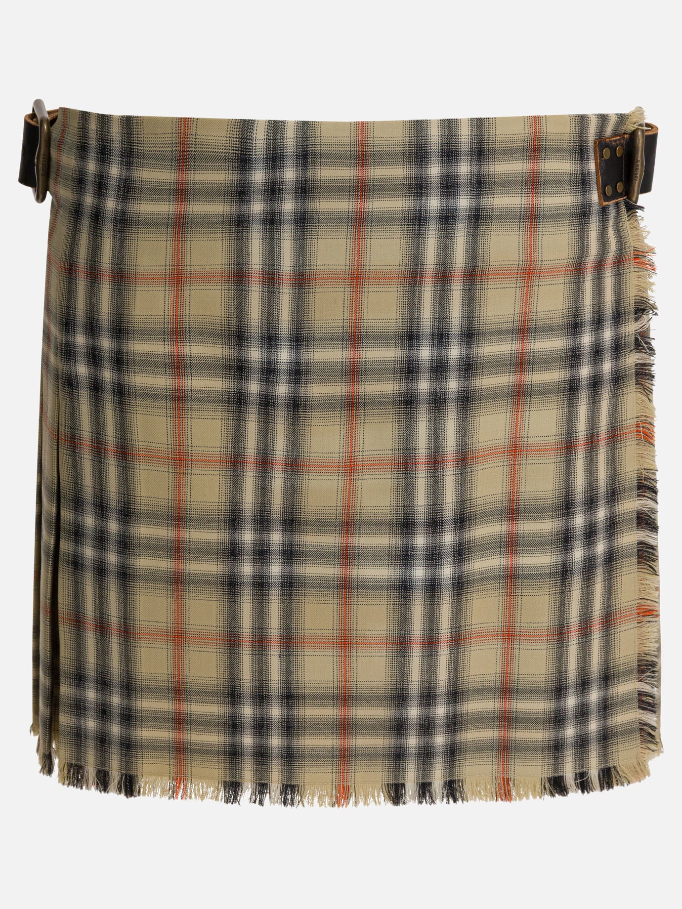 Miniskirts Check  Beige - Burberry Women | PDP | VIETTI Online Store | Zoom-Modal
