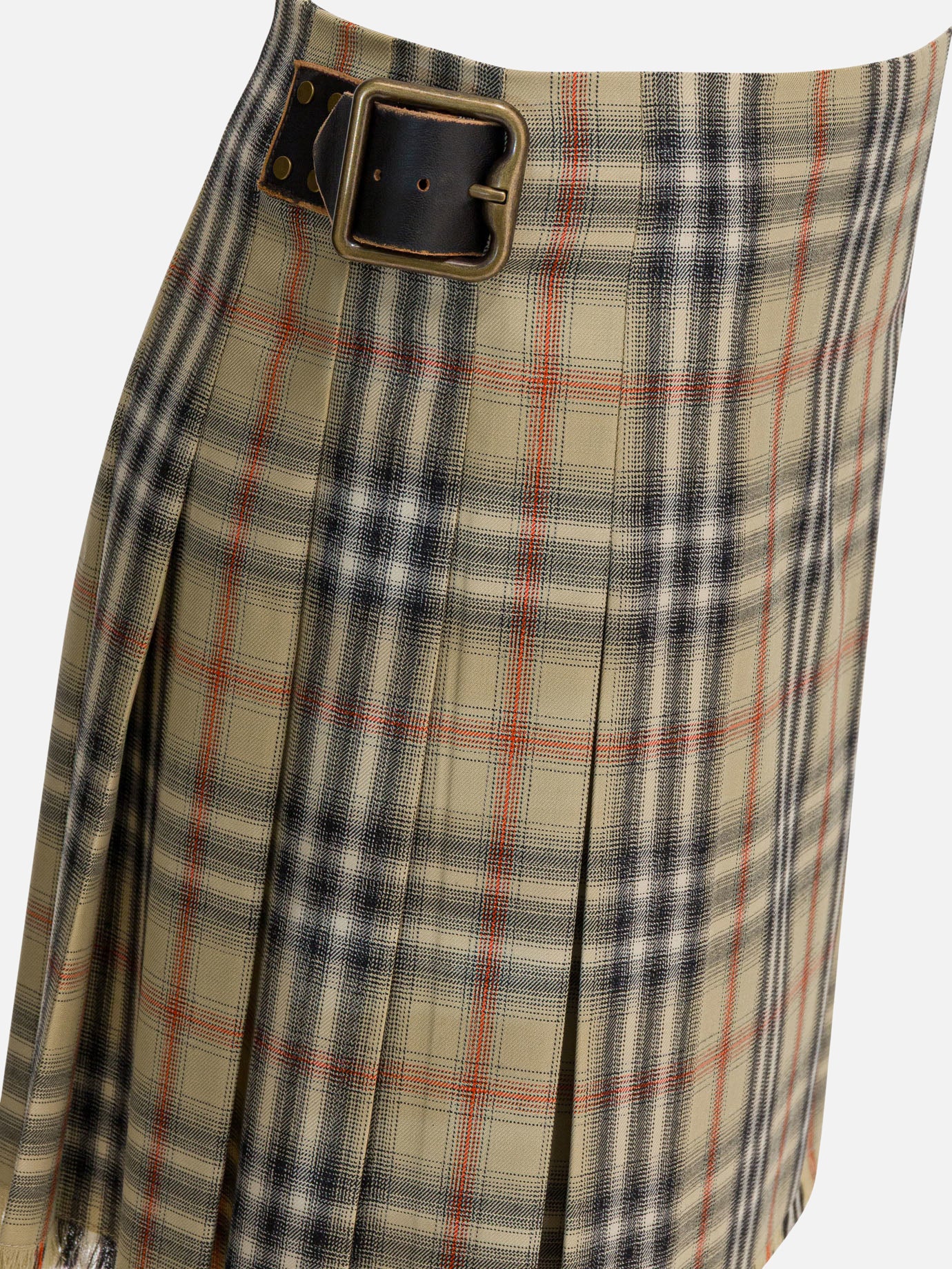 Miniskirts Check  Beige - Burberry Women | PDP | VIETTI Online Store | Zoom-Modal_3
