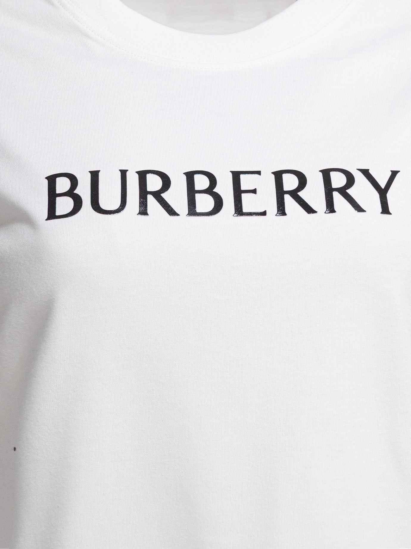 Crewneck t-shirts Logo  White - Burberry Women | PDP | VIETTI Online Store | Zoom-Modal_3
