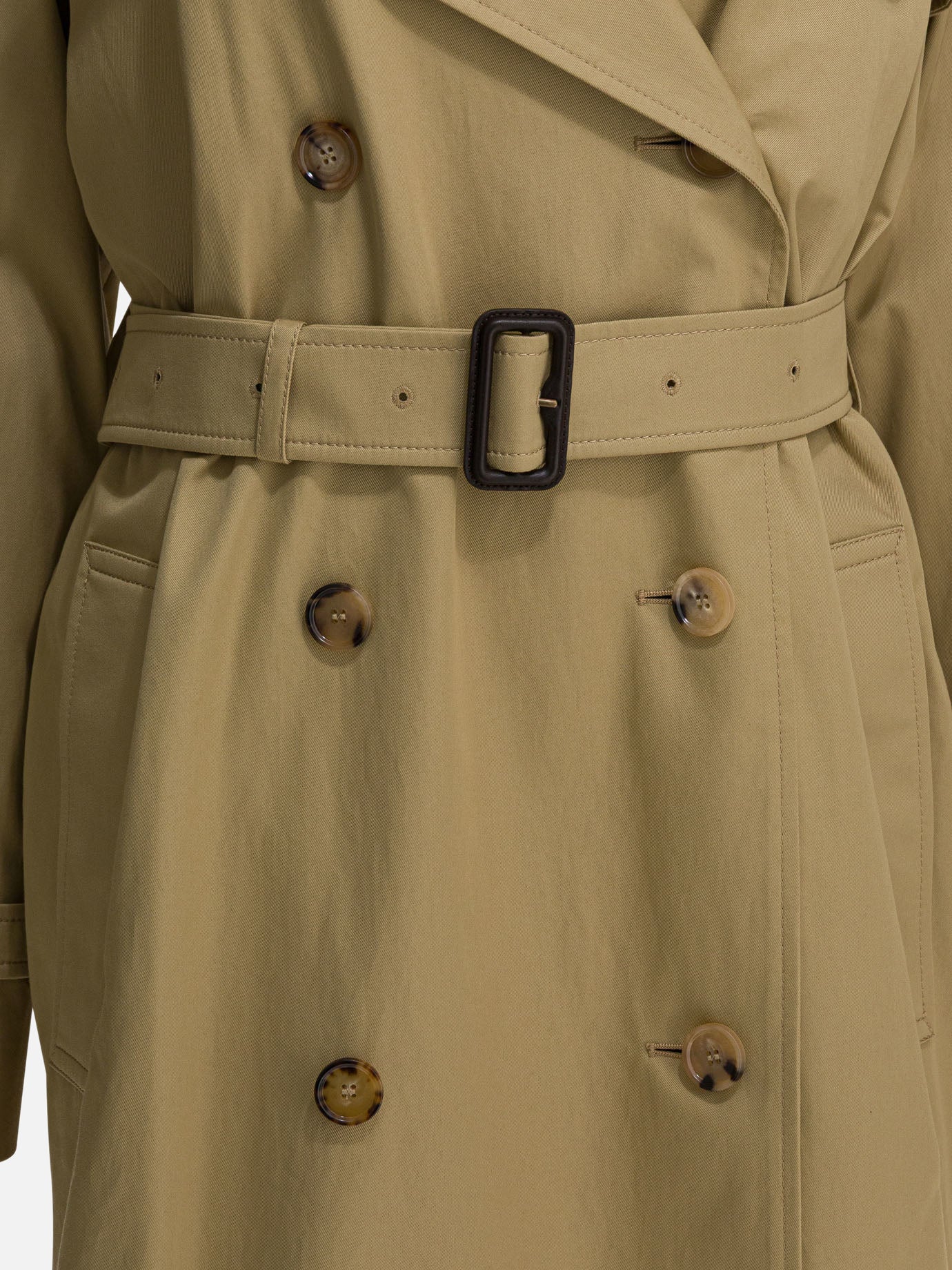 Raincoats & Trench coats Solid colour  Beige - Burberry Women | PDP | VIETTI Online Store | Zoom-Modal_3
