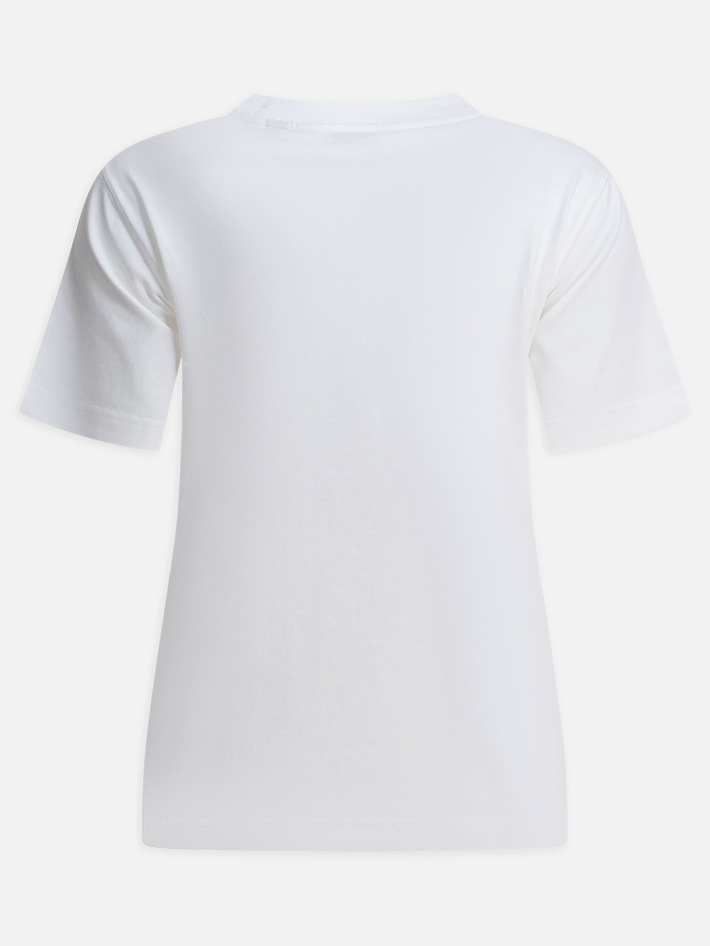Crewneck t-shirts Logo  White - Burberry Women | PDP | VIETTI Online Store | Zoom-Modal_2

