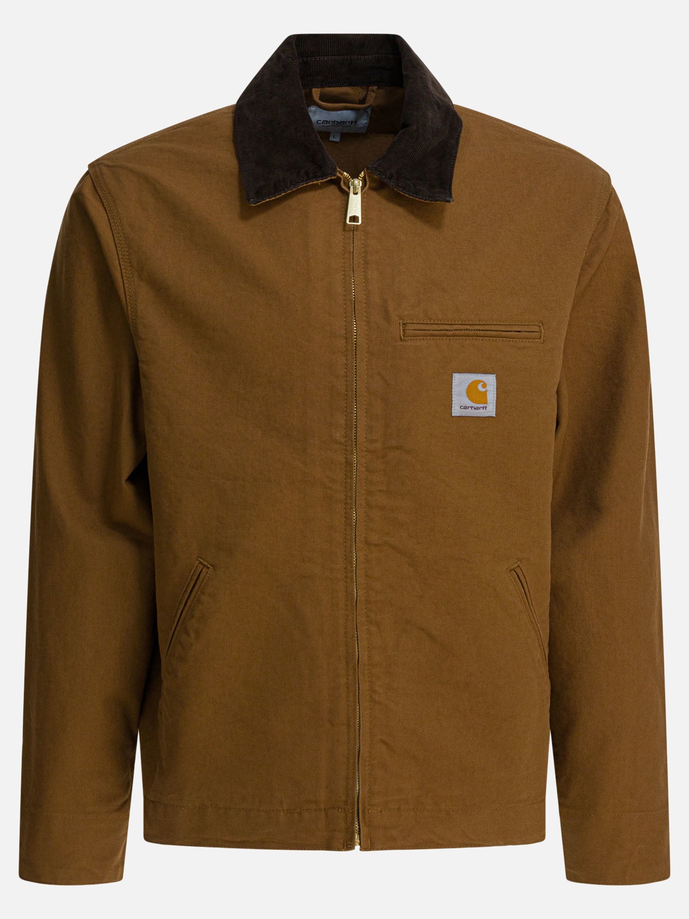 Overshirt jackets Solid colour  Brown - Carhartt WIP Men | PDP | VIETTI Online Store | thumbnail