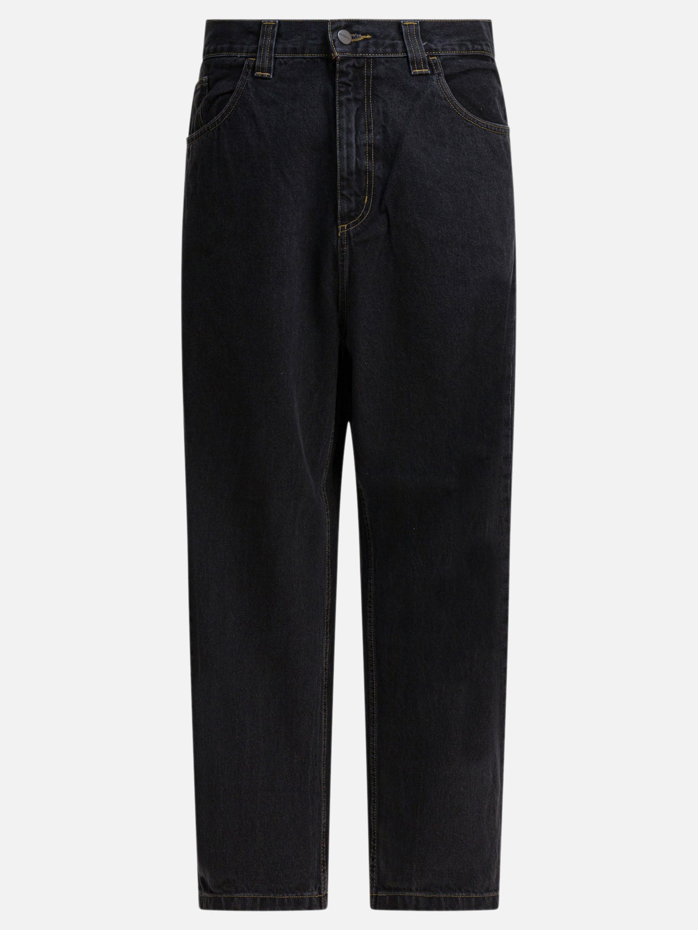 Wide-leg jeans Solid colour  Black - Carhartt WIP Men | PDP | VIETTI Online Store | Zoom-Modal

