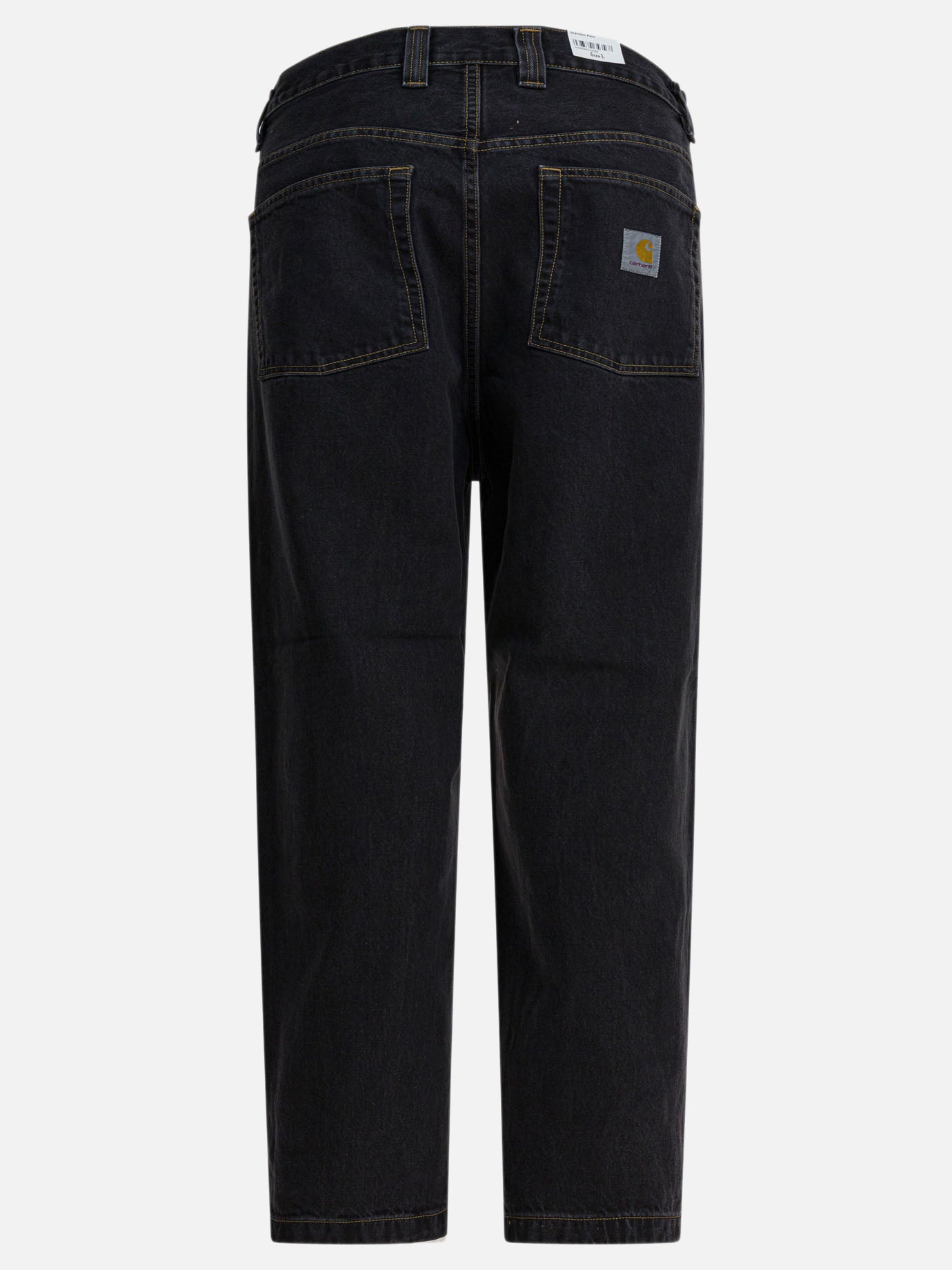 Wide-leg jeans Solid colour  Black - Carhartt WIP Men | PDP | VIETTI Online Store | Zoom-Modal_2
