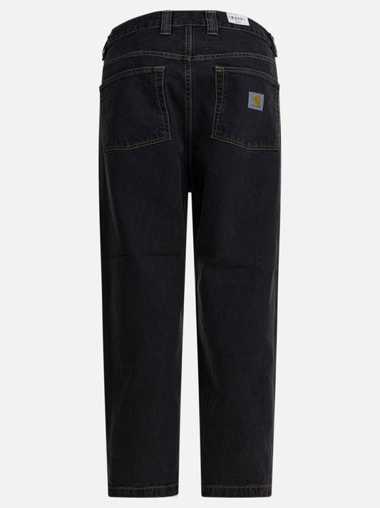 Wide-leg jeans Solid colour  Black - Carhartt WIP Men | PLP | VIETTI Online Store | 2
