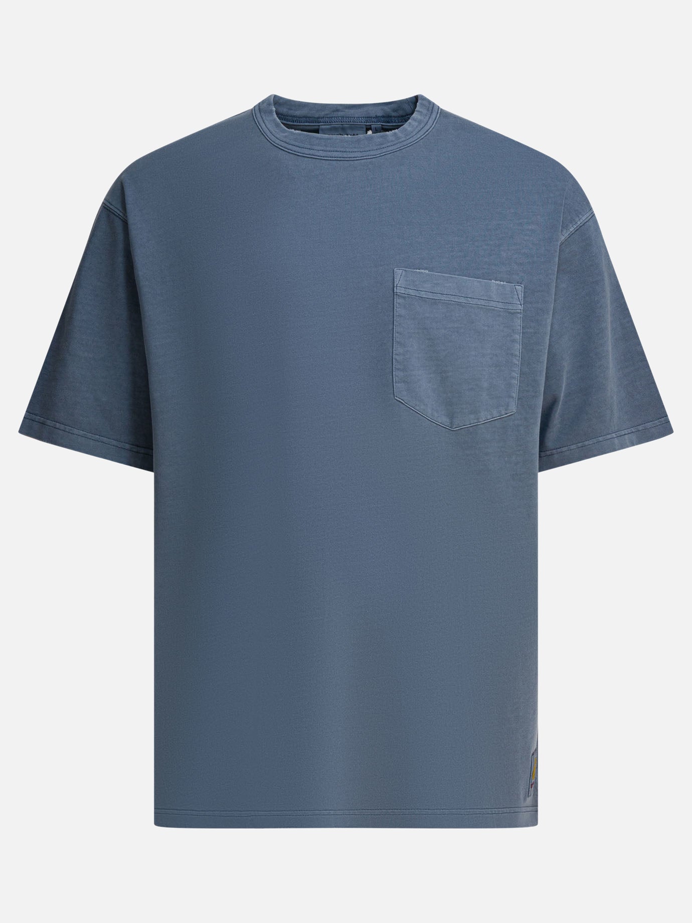 Crewneck t-shirts Logo  Light blue - Carhartt WIP Men | PDP | VIETTI Online Store | thumbnail
