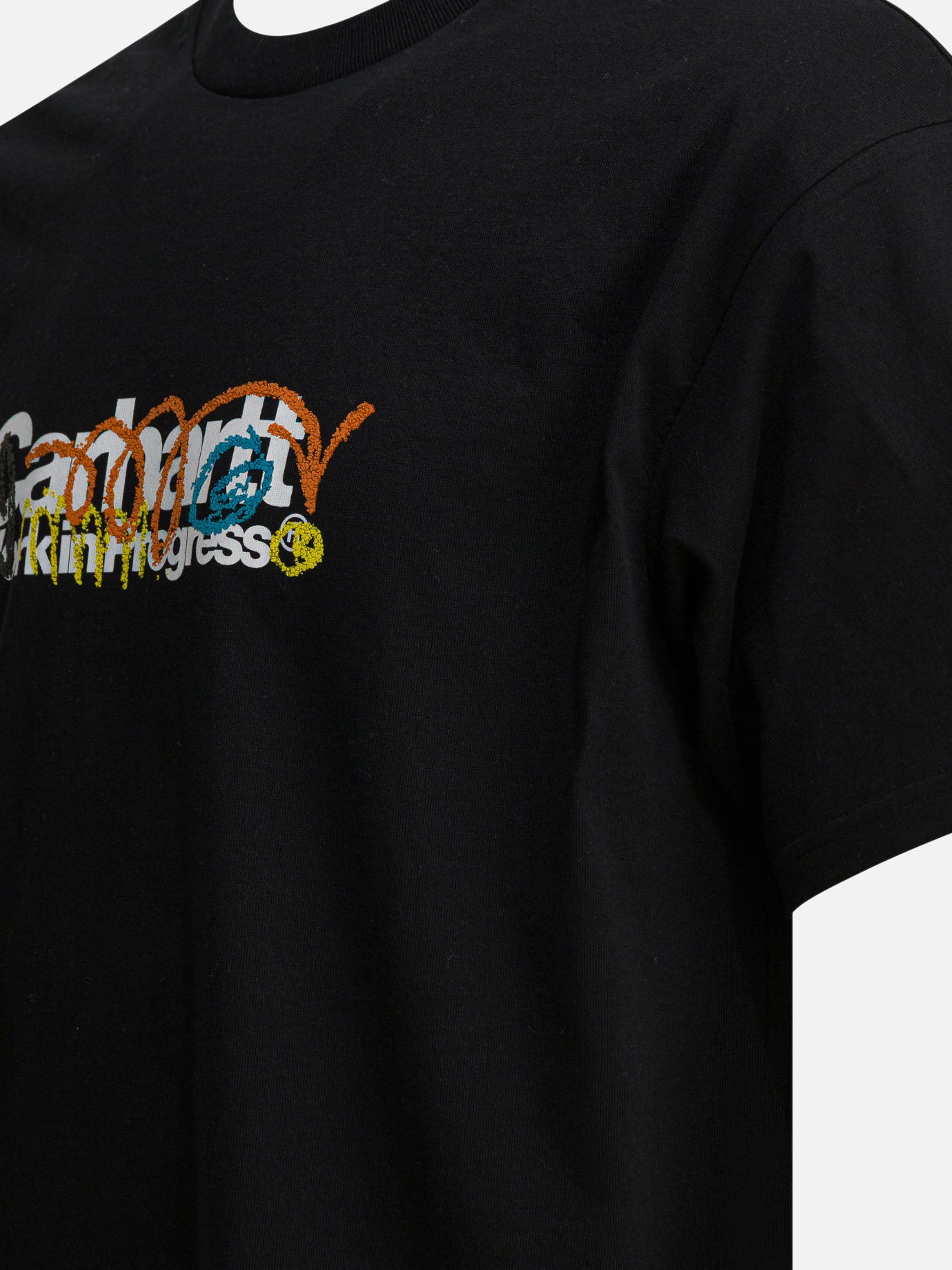 Crewneck t-shirts 100% cotton  Black - Carhartt WIP Men | PDP | VIETTI Online Store | Zoom-Modal_4
