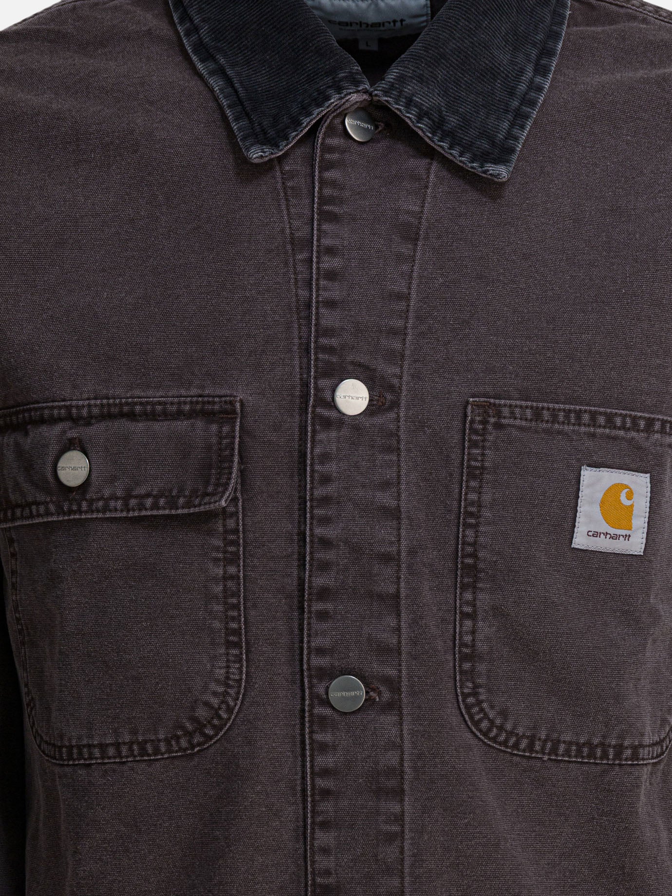 Overshirt jackets Solid colour  Brown - Carhartt WIP Men | PDP | VIETTI Online Store | thumbnail_3