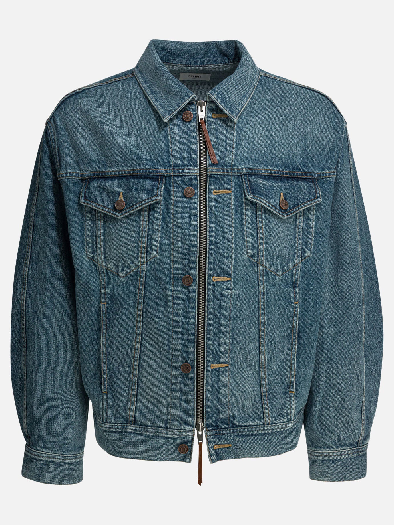 Denim jackets 100% cotton  Light blue - Celine Men | PDP | VIETTI Online Store | thumbnail