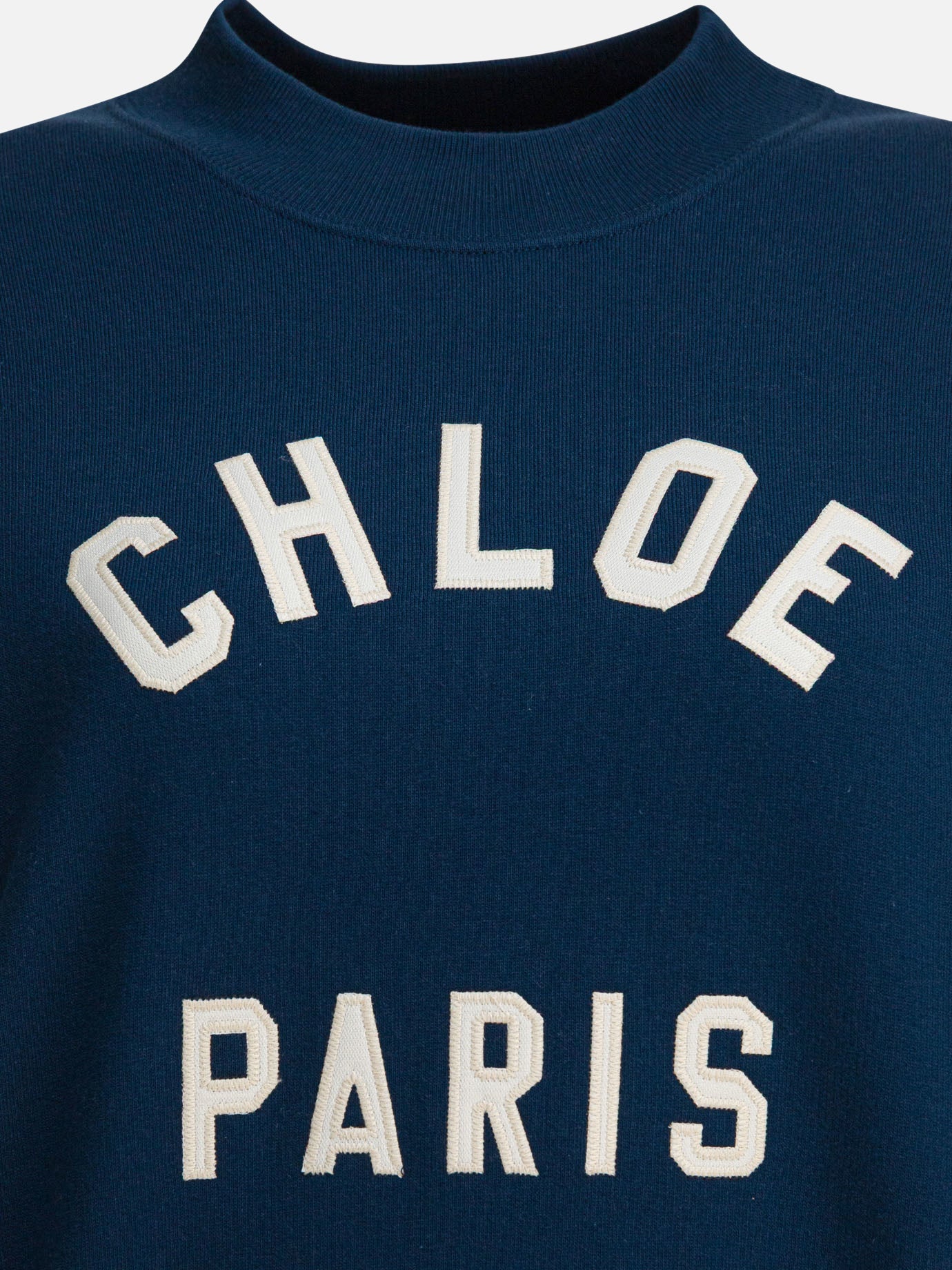 Crewnecks Logo  Blue - Chloé Women | PDP | VIETTI Online Store | Zoom-Modal_3
