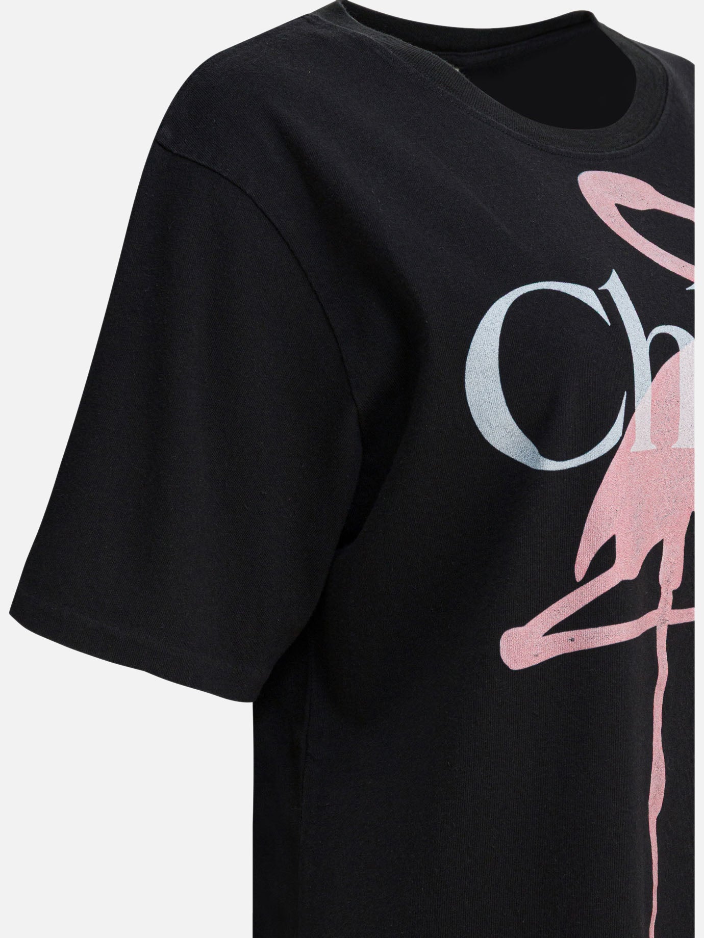 Crewneck t-shirts Logo  Black - Chloé Women | PDP | VIETTI Online Store | Zoom-Modal_4
