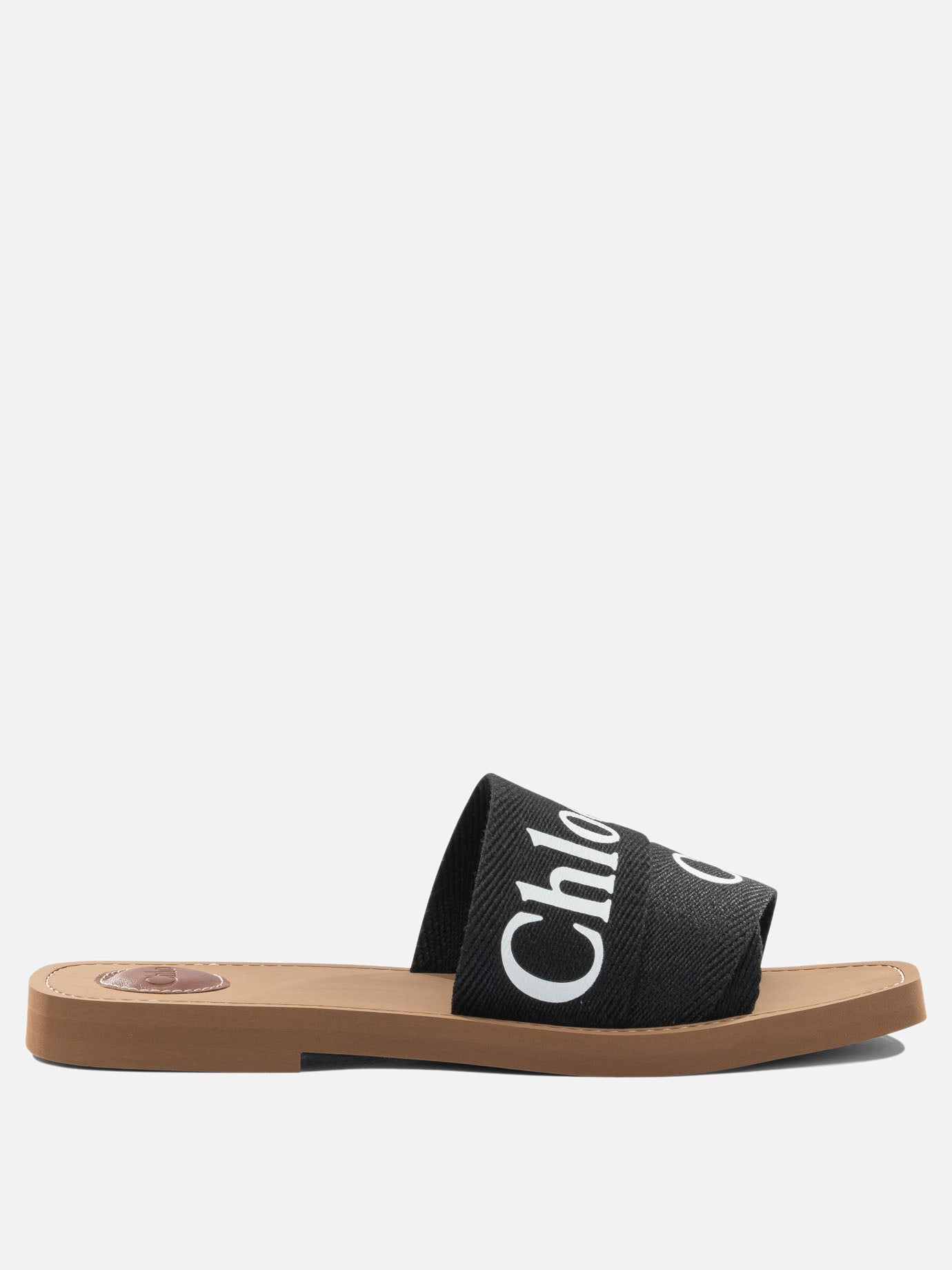 Flat sandals 100% ethylene vinyl acetate - 95% ethylene vinyl acetate 5% cow leather  Black - Chloé Women | PDP | VIETTI Online Store | Zoom-Modal

