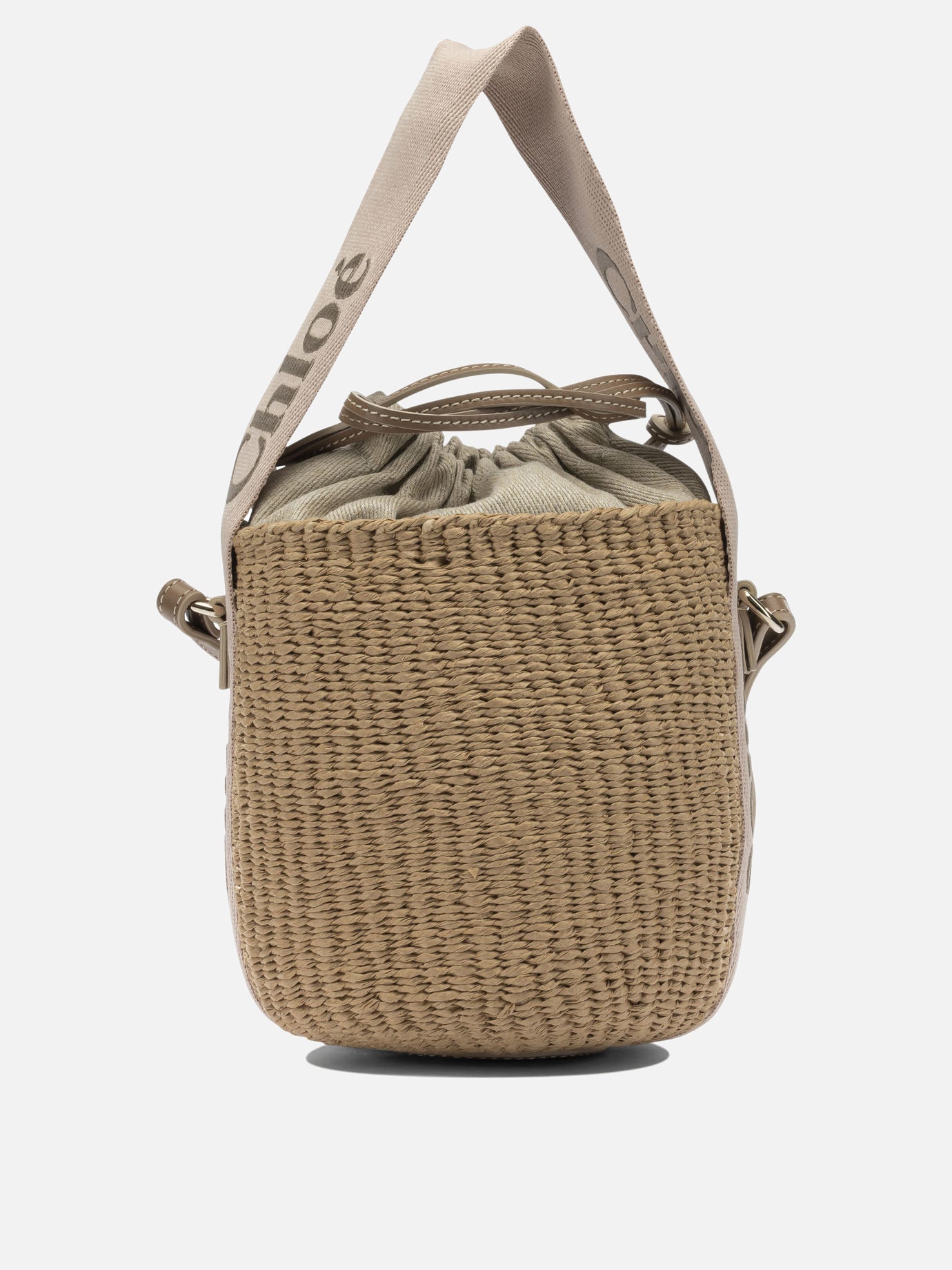 Small bags 100% paper - Other fabric: 100% calf leather  Beige - Chloé Women | PDP | VIETTI Online Store | thumbnail