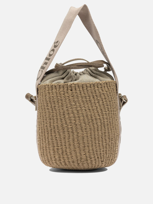 Small bags 100% paper - Other fabric: 100% calf leather  Beige - Chloé Women | PDP | VIETTI Online Store 

