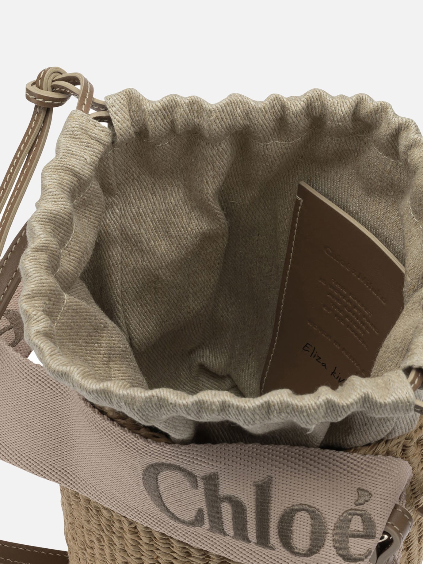 Small bags 100% paper - Other fabric: 100% calf leather  Beige - Chloé Women | PDP | VIETTI Online Store | Zoom-Modal_5
