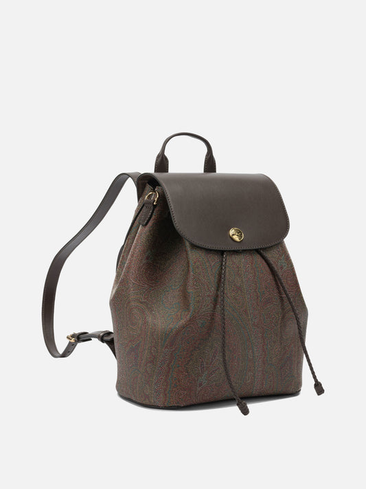 Casual backpacks 100% calf leather  Brown - Etro Women | PLP | VIETTI Online Store | 2
