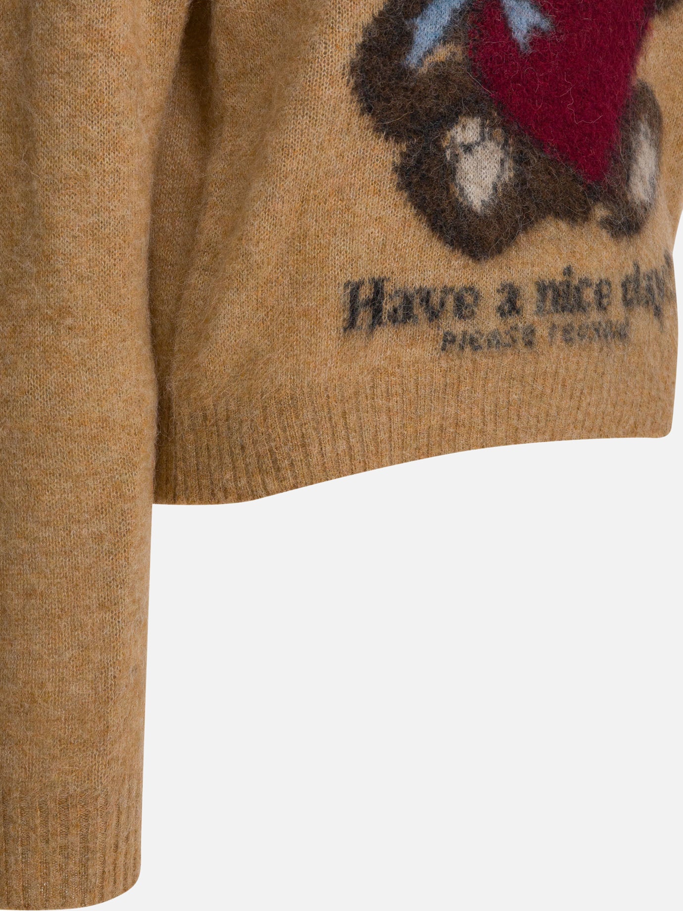 Crewneck sweaters Graphics  Beige - Ganni Women | PDP | VIETTI Online Store | thumbnail_4