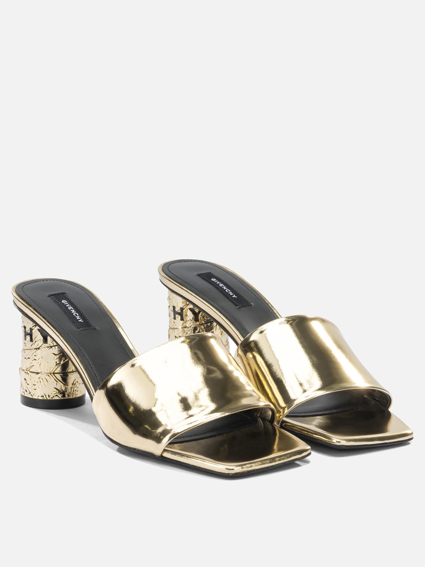Heeled sandals 100% calf leather  Gold - Givenchy Women | PDP | VIETTI Online Store | Zoom-Modal_2
