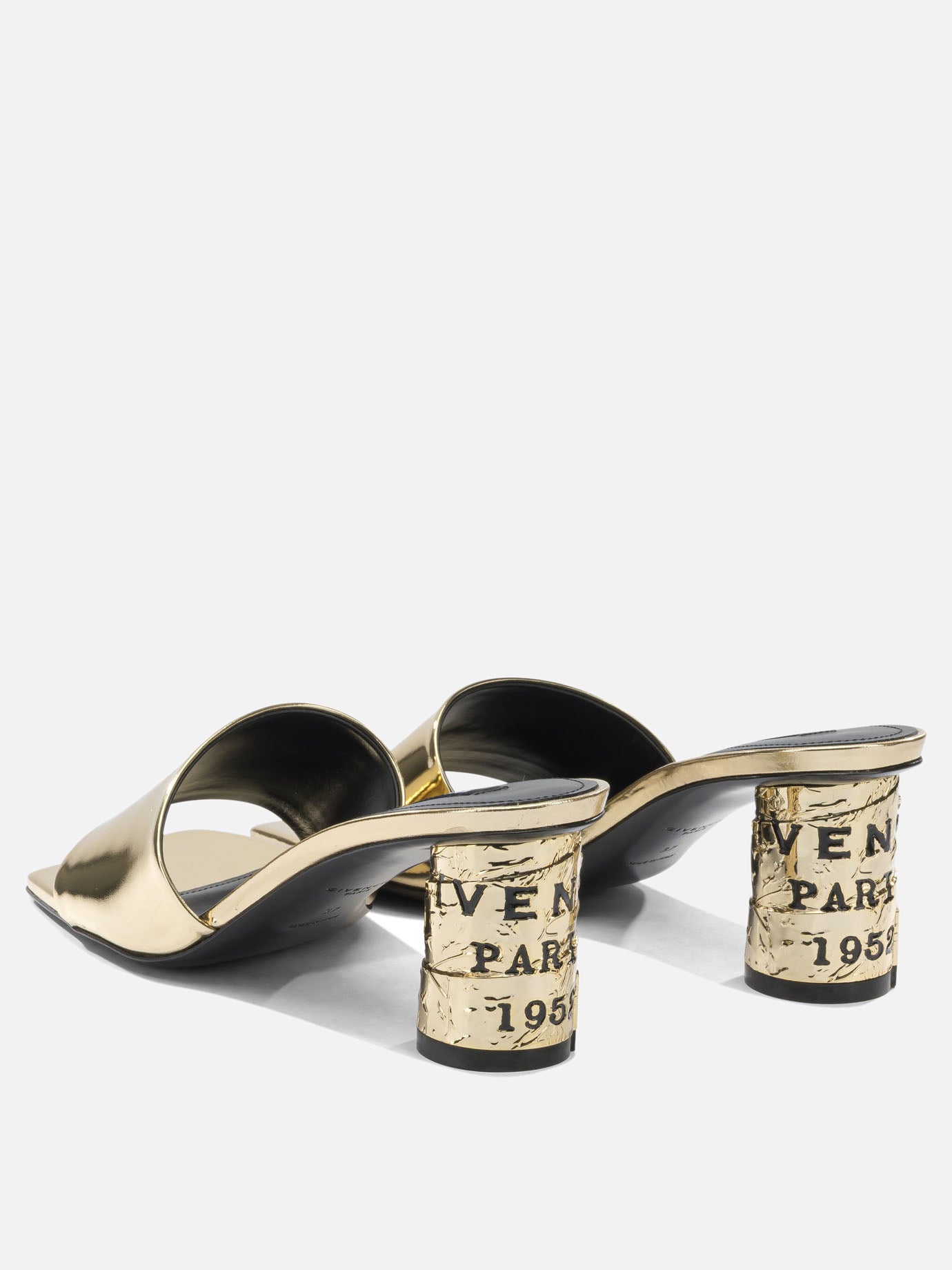 Heeled sandals 100% calf leather  Gold - Givenchy Women | PDP | VIETTI Online Store | thumbnail_4