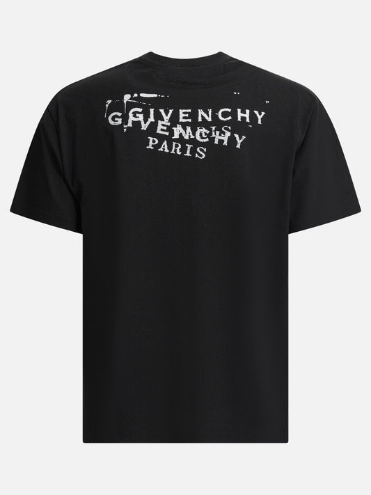Crewneck t-shirts Logo  Black - Givenchy Men | PLP | VIETTI Online Store | 2
