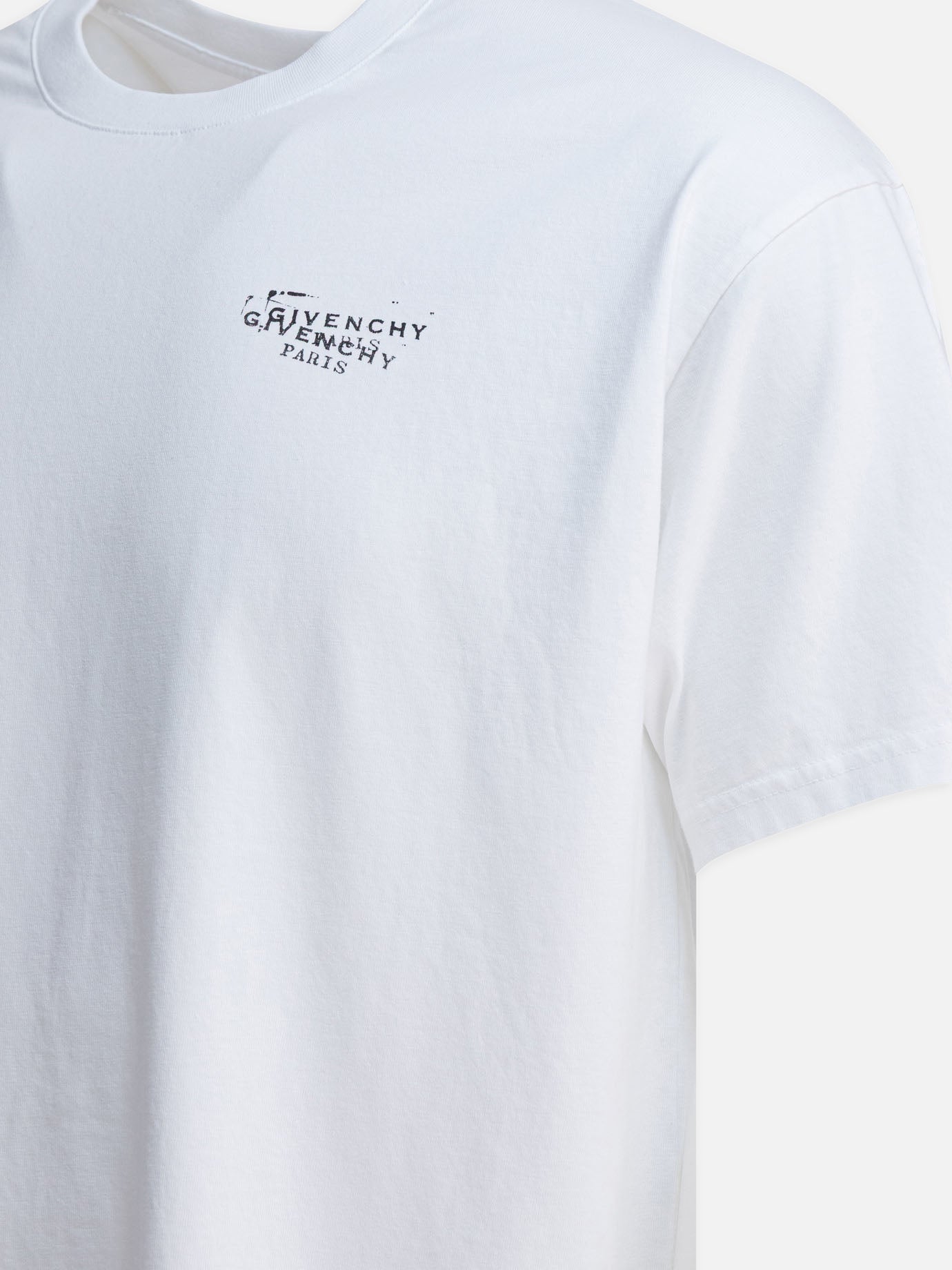 Crewneck t-shirts Logo  White - Givenchy Men | PDP | VIETTI Online Store | Zoom-Modal_4
