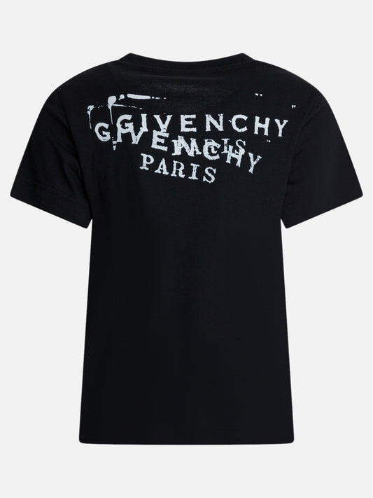 Crewneck t-shirts Logo  Black - Givenchy Women | PDP | VIETTI Online Store | 2
