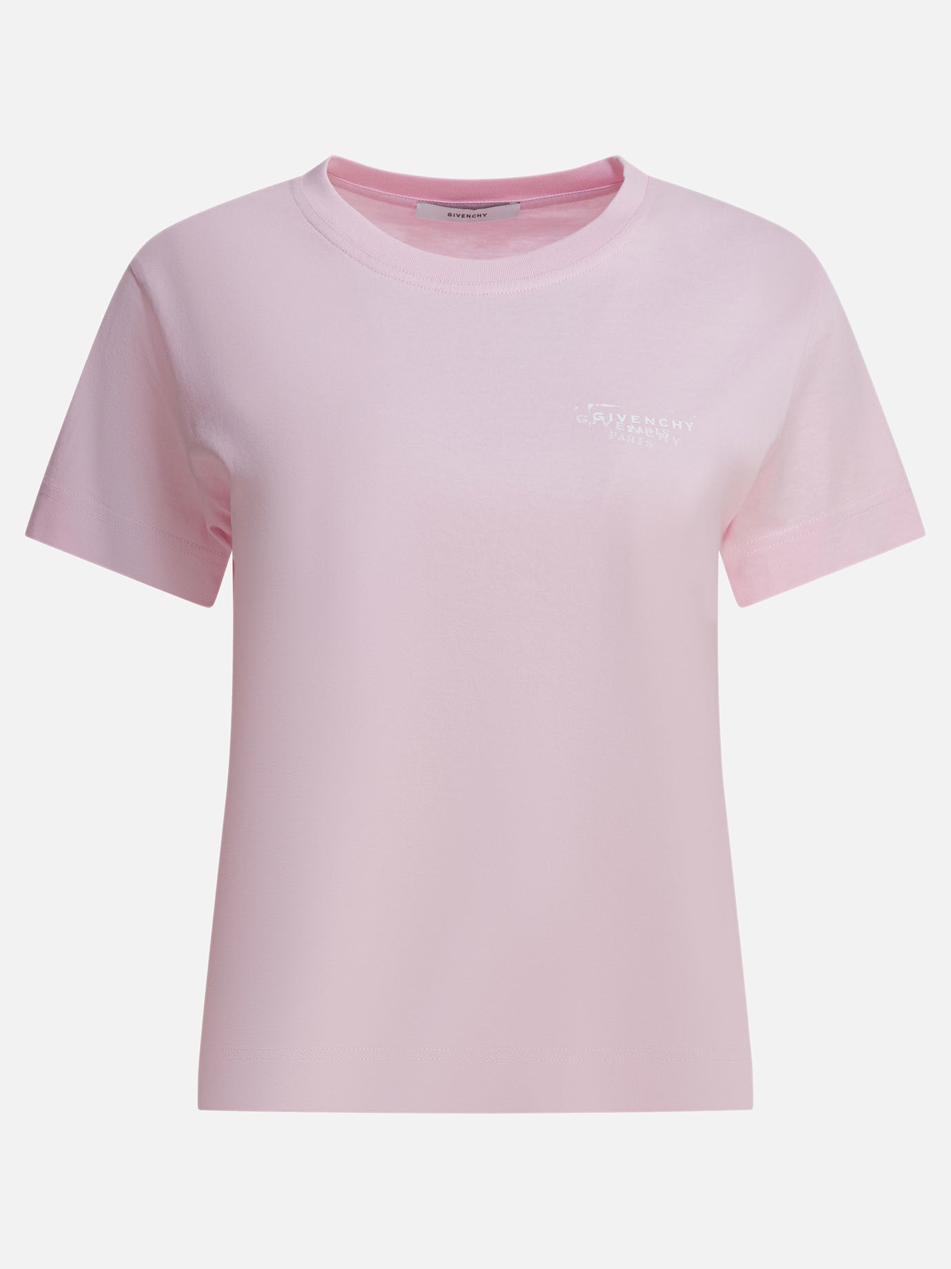 Crewneck t-shirts Logo  Pink - Givenchy Women | PDP | VIETTI Online Store | thumbnail