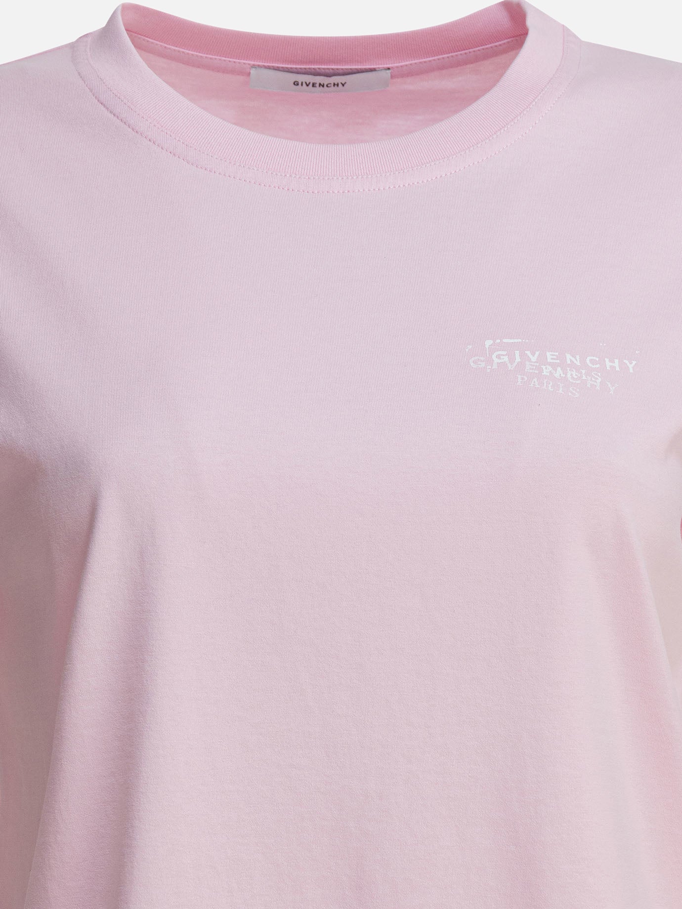 Crewneck t-shirts Logo  Pink - Givenchy Women | PDP | VIETTI Online Store | thumbnail_3